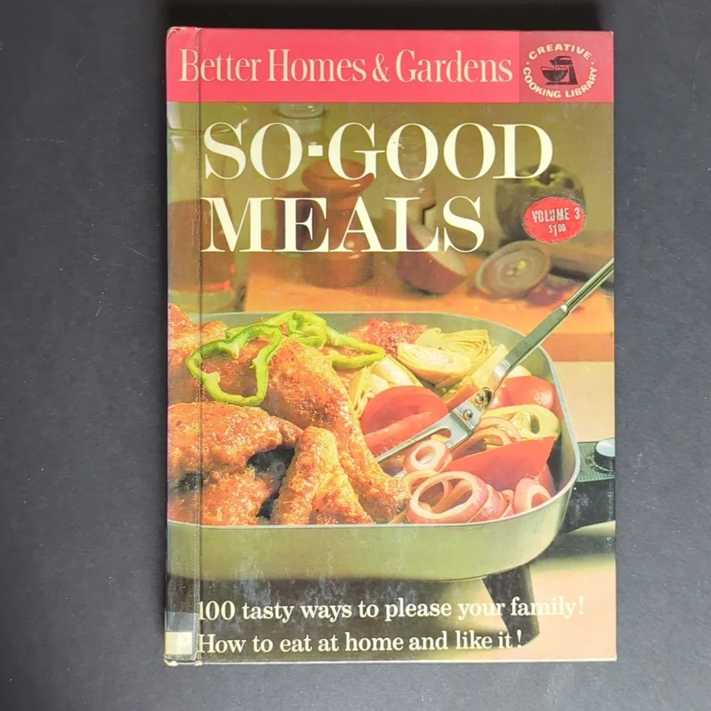 Better Homes and Gardens Set of 6 Vintage Cookbooks 1963 x4 1973 1974 Hardbacks